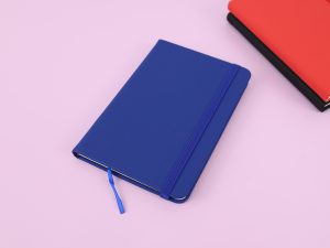 NB-010bu-A6-Pu leather Notebook